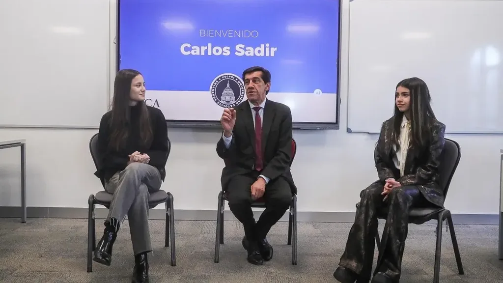 Sadir compartió una charla con estudiantes universitarios en el espacio "Mirada federal"